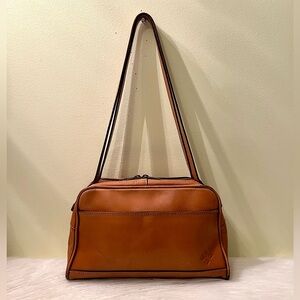 Patricia Nash Heritage Manali Tan Leather Satchel